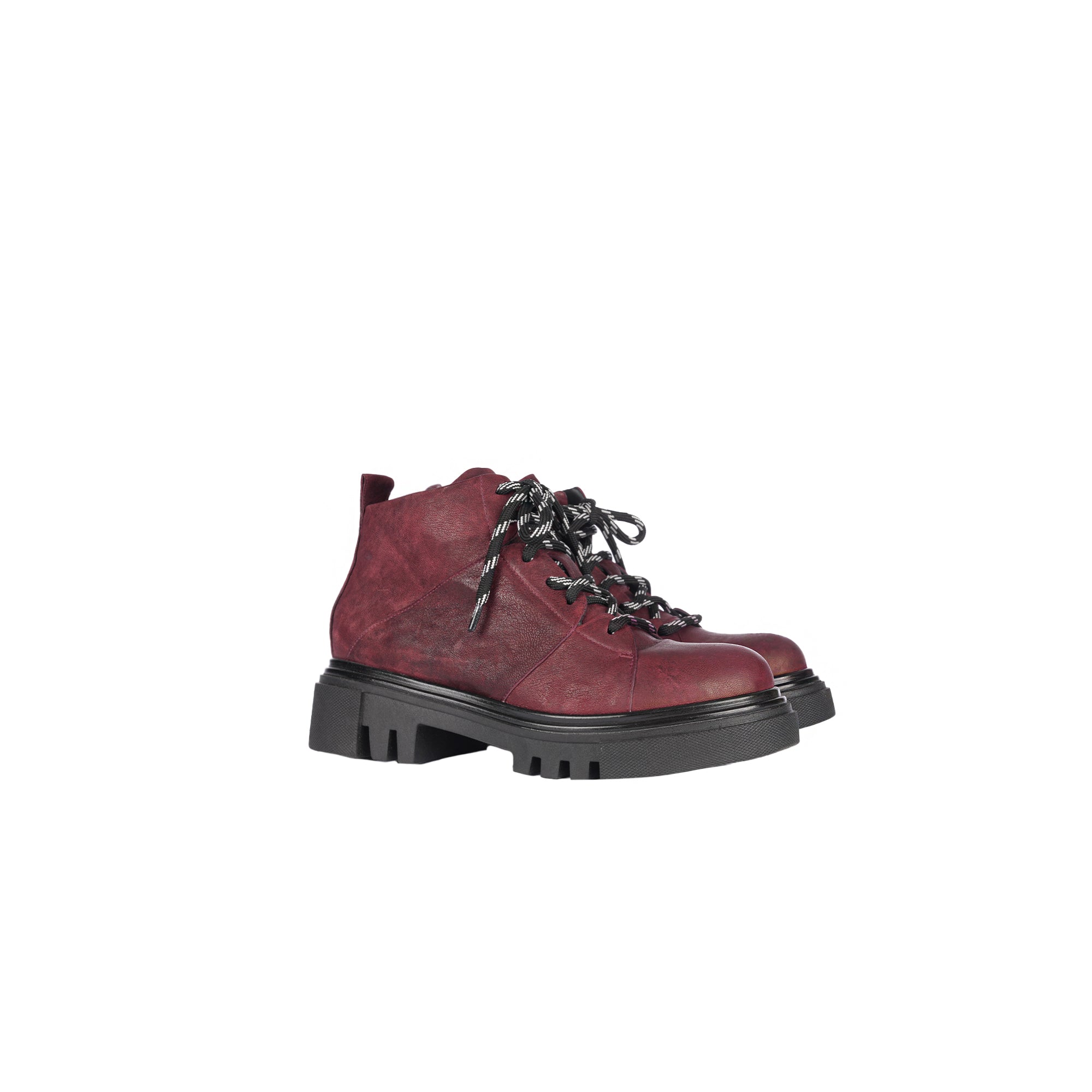 Hiker Boot Grattato Burgundy