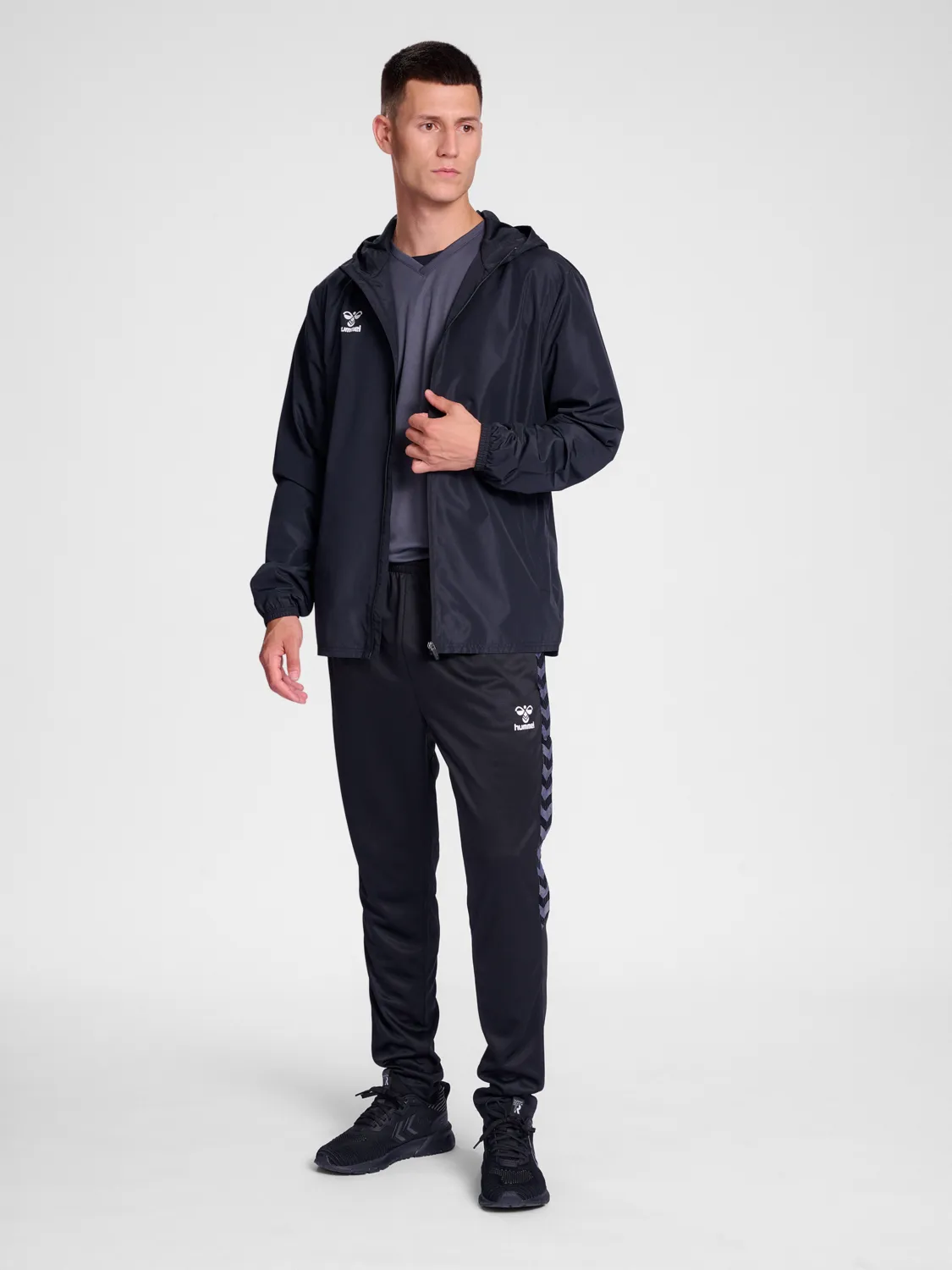 hmlESSENTIAL AW JACKET Zip jacket