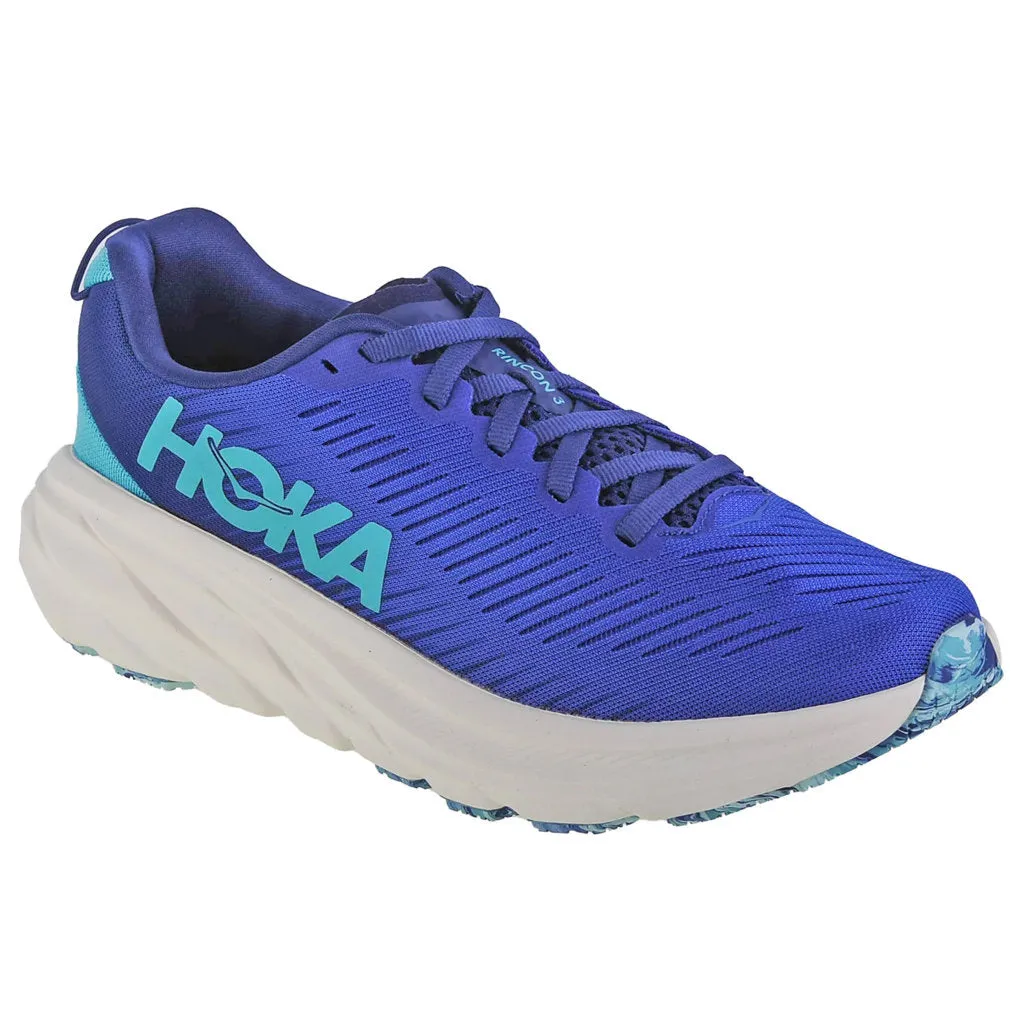 Hoka Womens Trainers Rincon 3 Lace-Up Low-Top Running Sneakers Mesh - UK 6