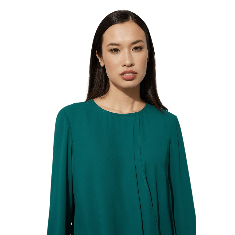 Joseph Ribkoff Draped Front Top - 223117