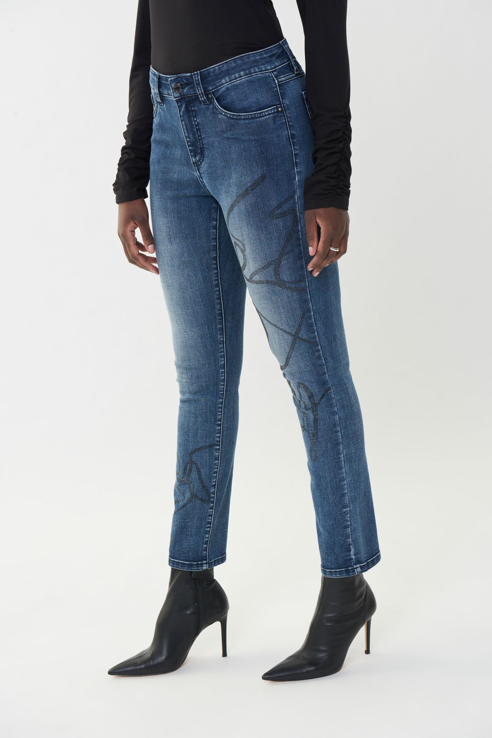 Joseph Ribkoff Embellished Jean - 223935 (T)