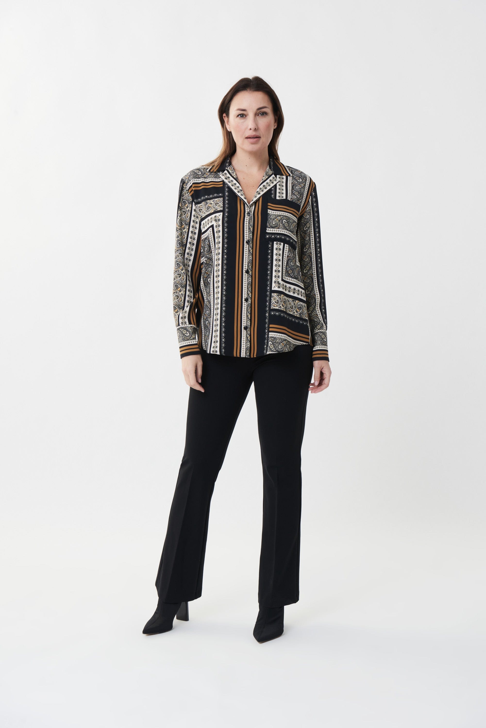 Joseph Ribkoff Paisley Blouse - 223251