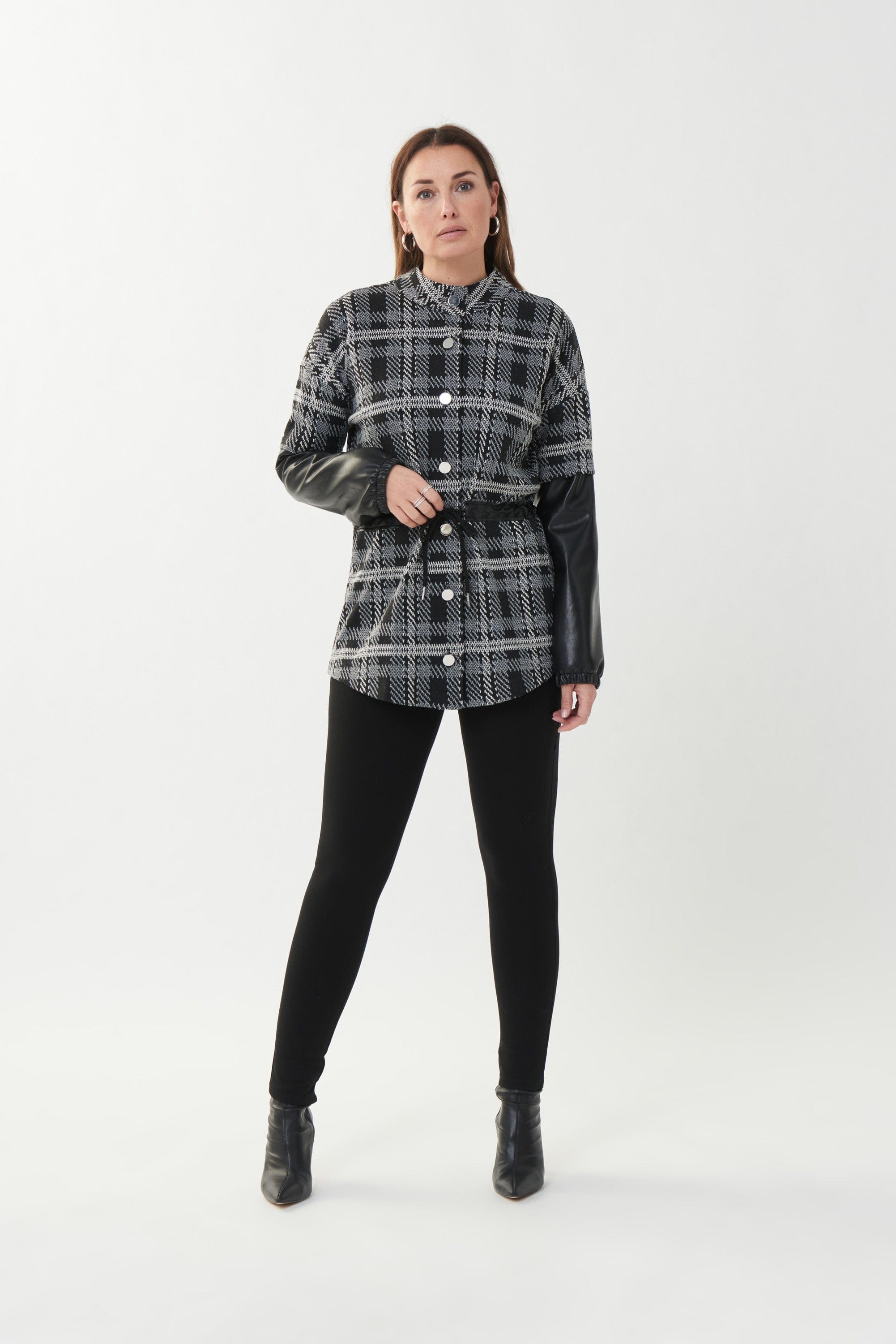 Joseph Ribkoff Plaid Jacket - 223158