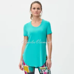 Joseph Ribkoff Rounded Hem Top - Style 183220 (Palm Springs)