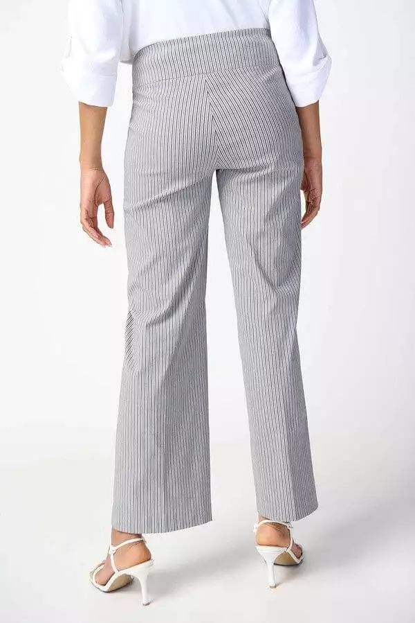 Joseph Ribkoff Vertical Striped Wide Leg Pants Style - 241197