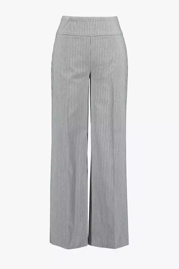 Joseph Ribkoff Vertical Striped Wide Leg Pants Style - 241197