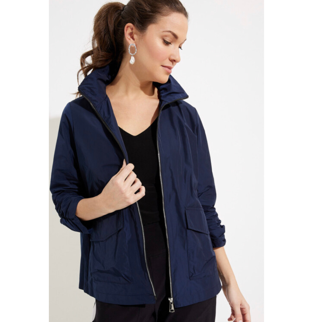 JOSEPH RIBKOFF - ZIP FRONT JACKET