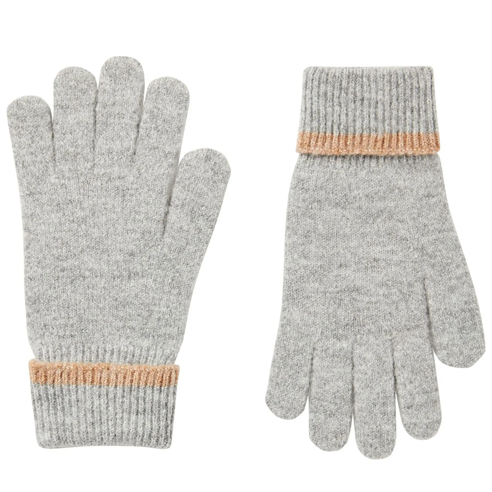 Joules Womens Eloise Knitted Cuffed Gloves