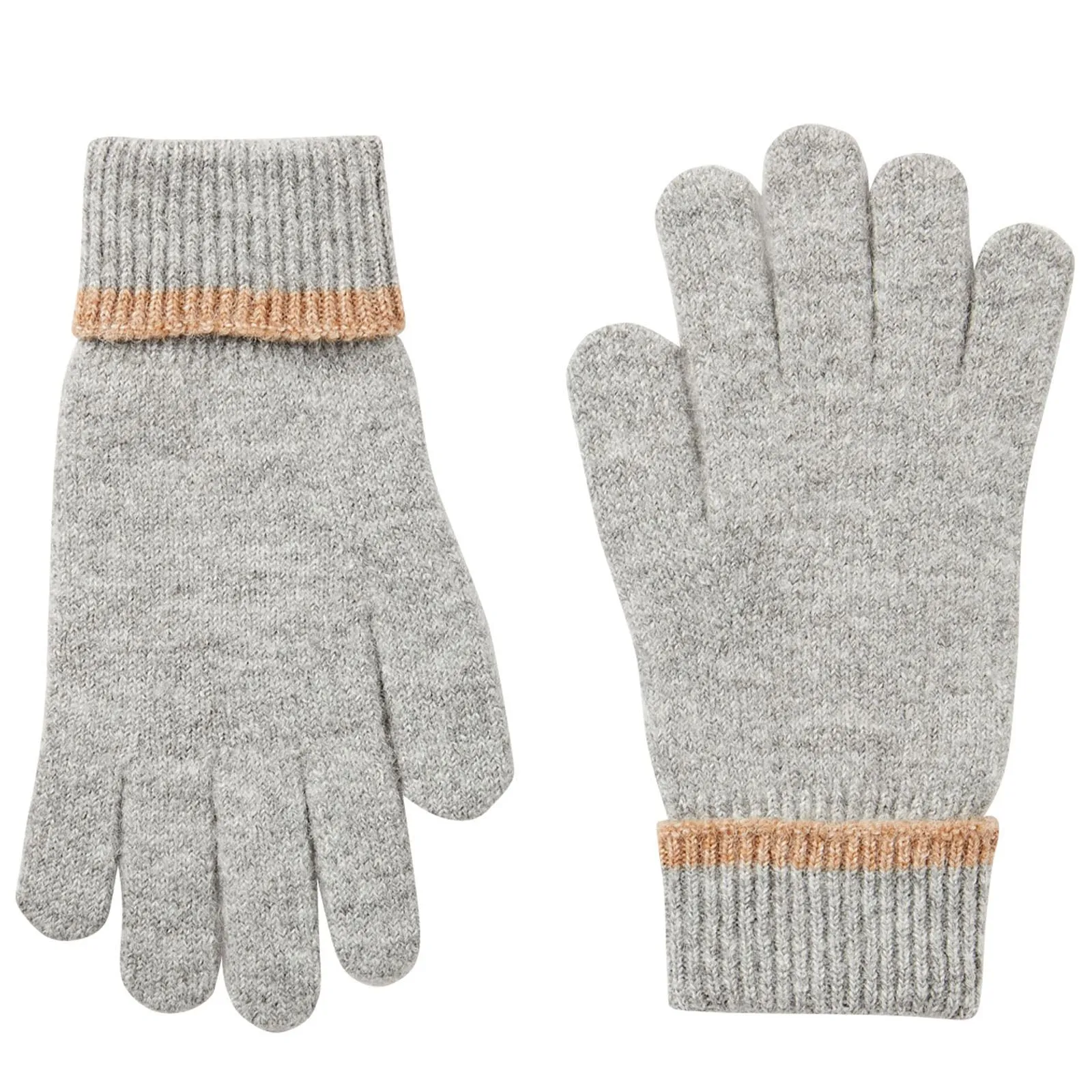 Joules Womens Eloise Knitted Cuffed Gloves