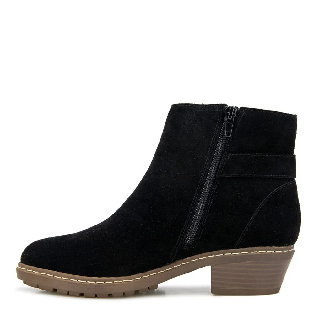 KENSIE  WOMENS GLAM CHELSEA ANKLE BOOT