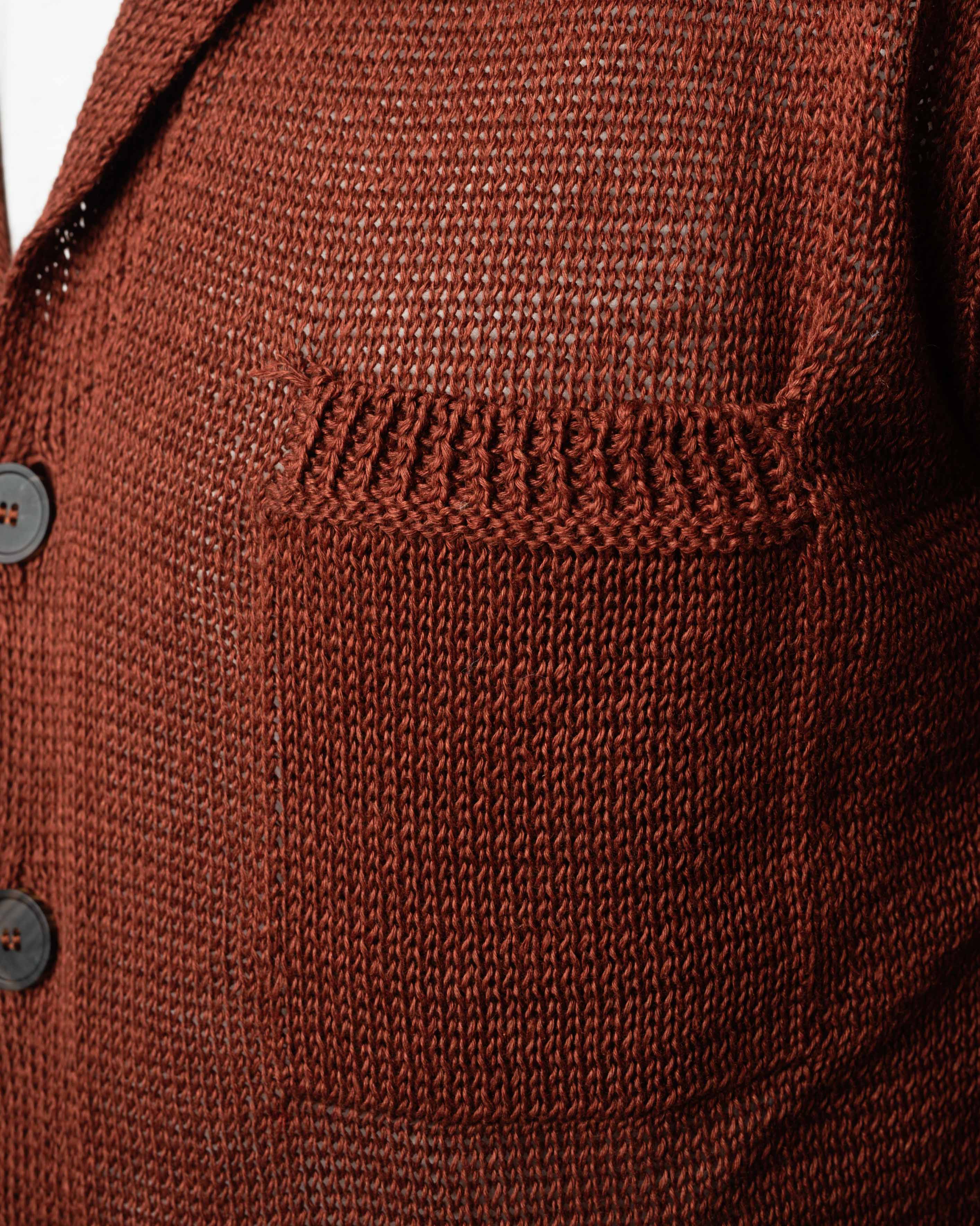 Knitted Linen Pub Jacket