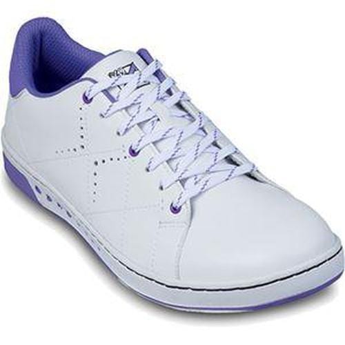 KR Womens Gem Bowling Shoes White/Purple