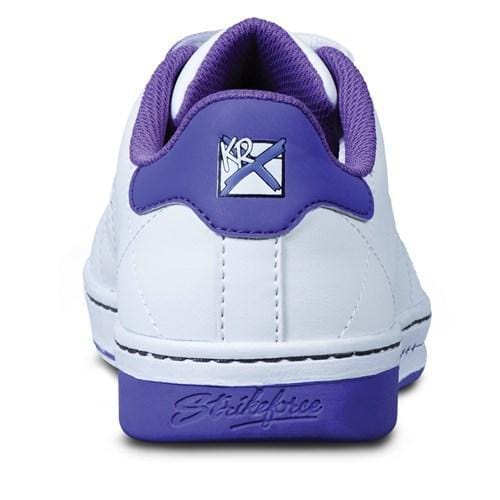 KR Womens Gem Bowling Shoes White/Purple