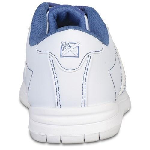 KR Womens O.P.P. White Periwinkle Bowling Shoes