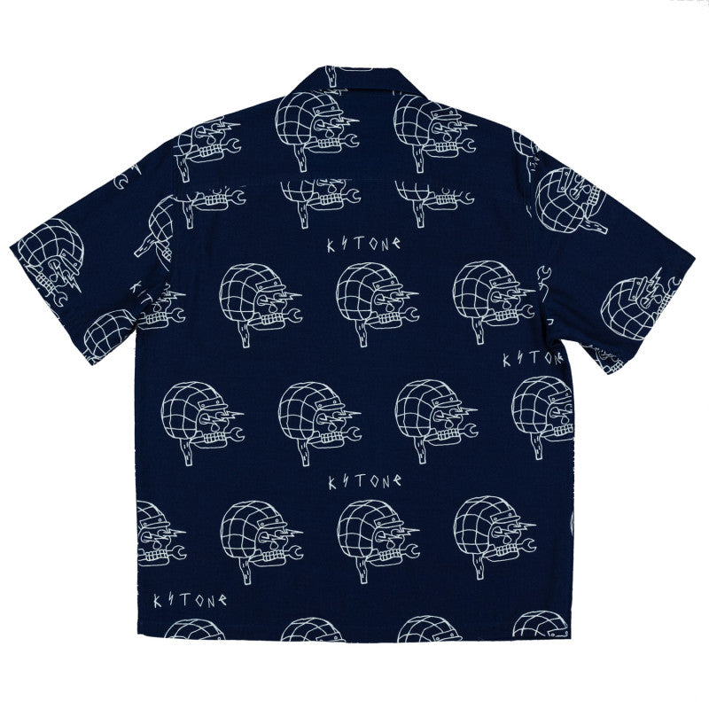 KYTONE Motorsport Outline Hawaii Skull S/S Shirt