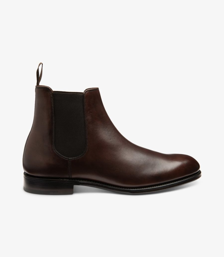 LOAKE - Coppergate Chelsea boot - Scorched Walnut