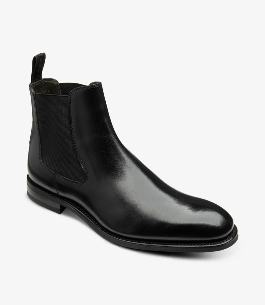 LOAKE - Wareing Premium Chelsea boot - Black