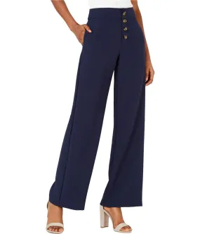 Lucy Paris Womens Diane Casual Wide Leg Pants