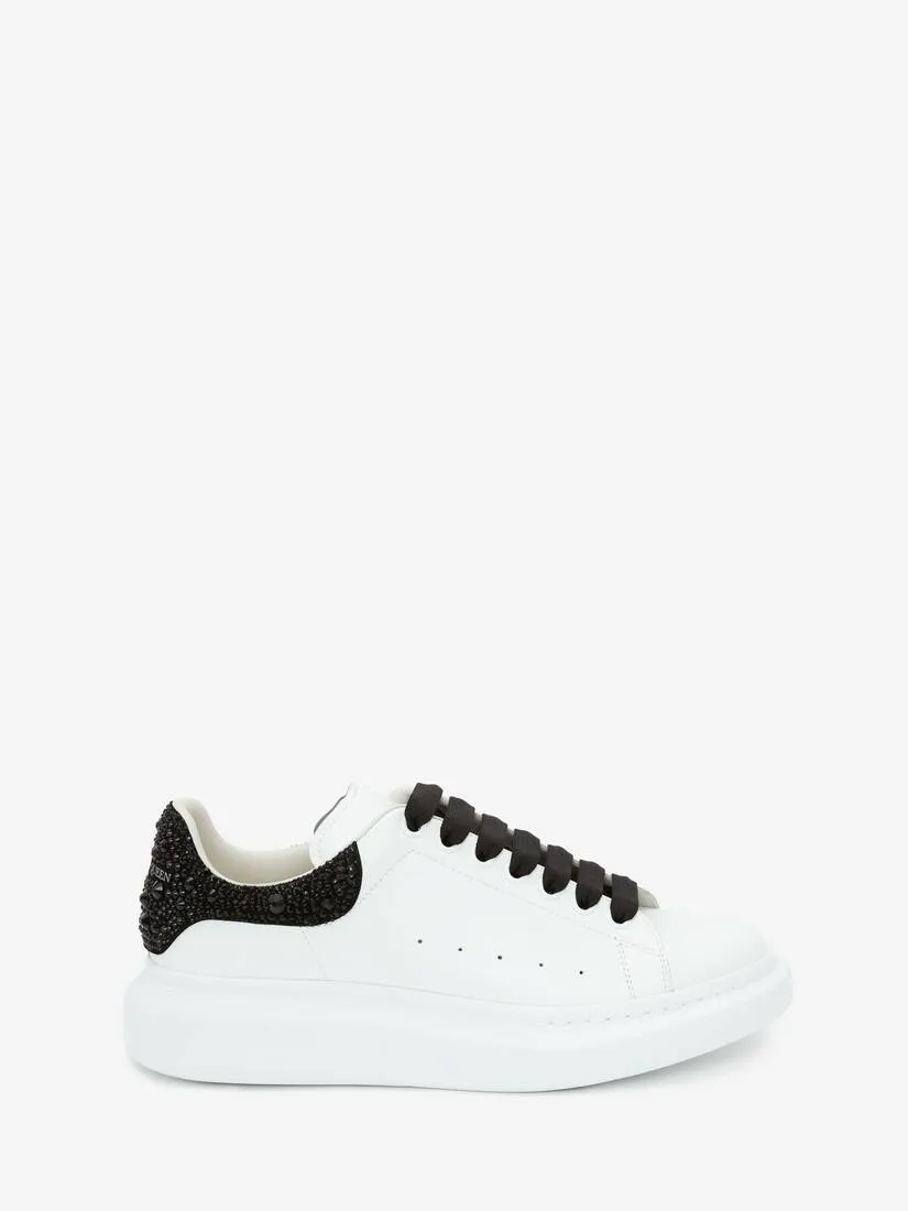 Men's Oversized Sneaker in White/jet Black