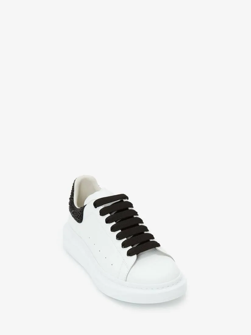 Men's Oversized Sneaker in White/jet Black