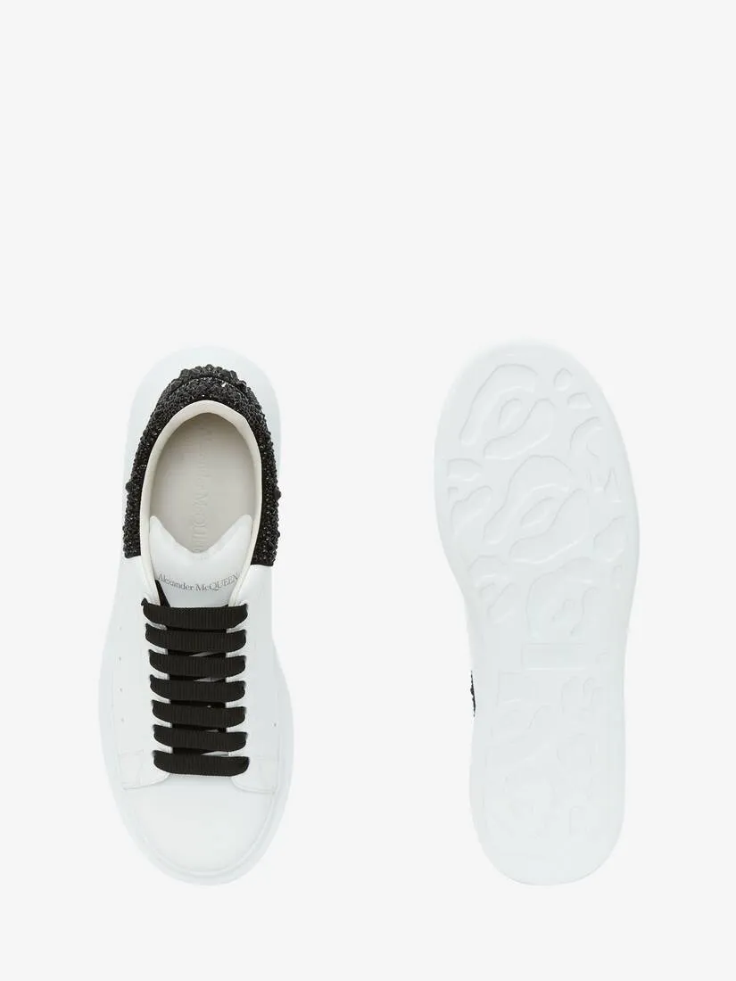 Men's Oversized Sneaker in White/jet Black