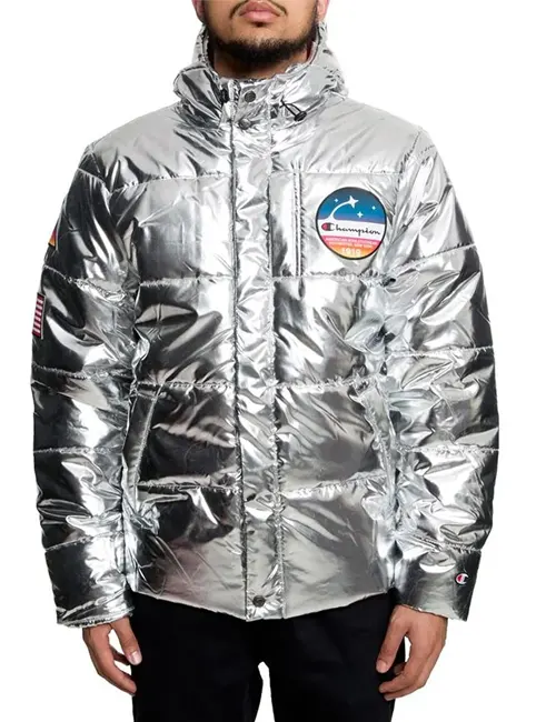 Metallic Champion Puffer Jacket - William Jacket