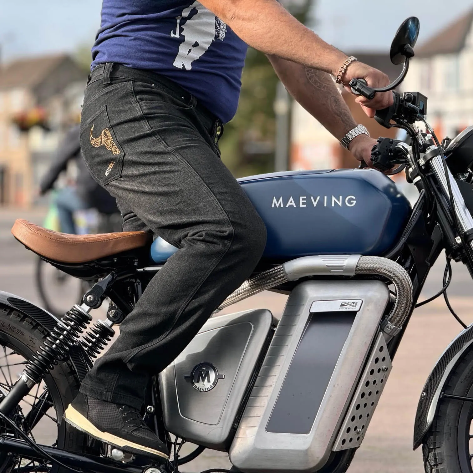 MotoBull | Kevlar Black Jeans