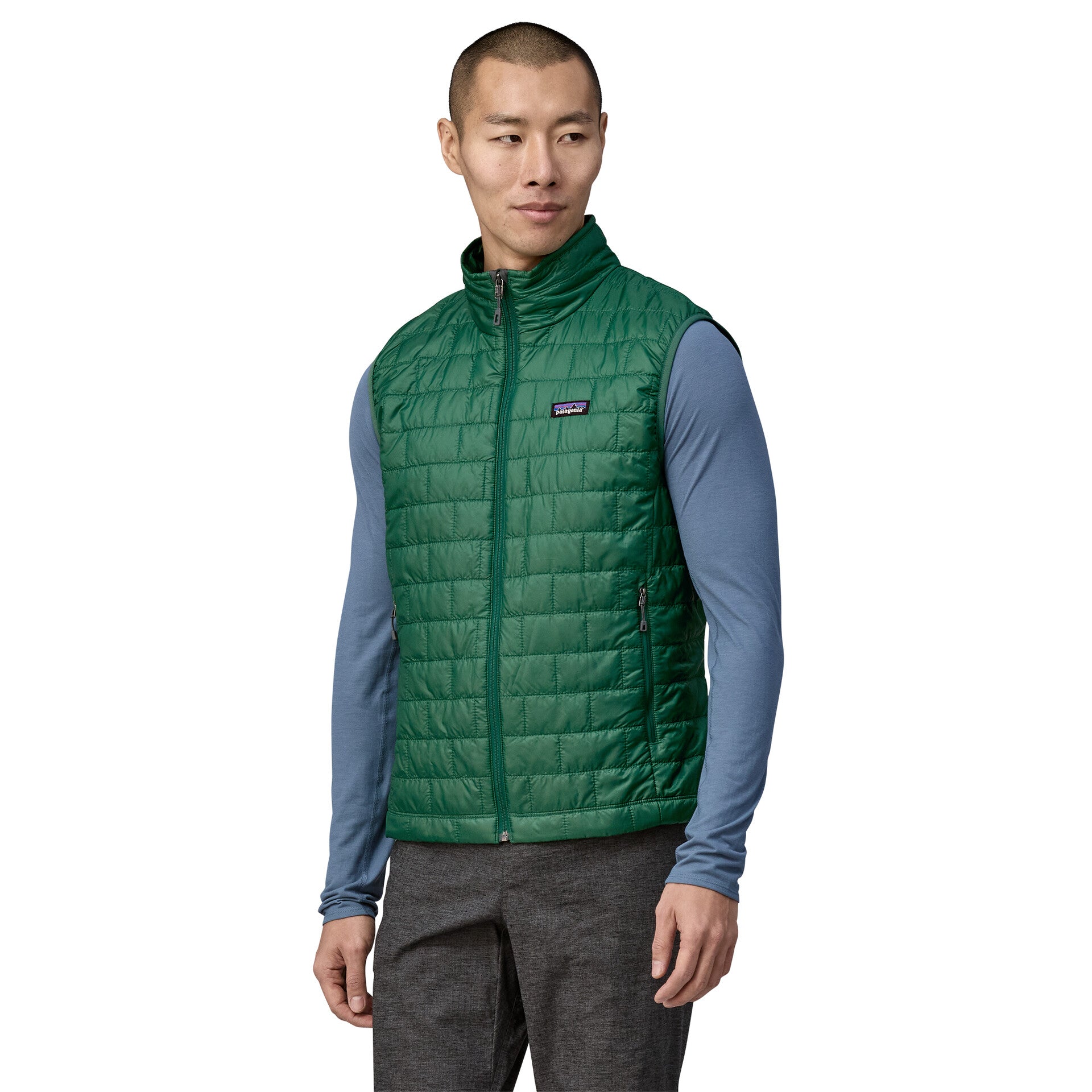 M'S NANO PUFF VEST CONIFER GREEN