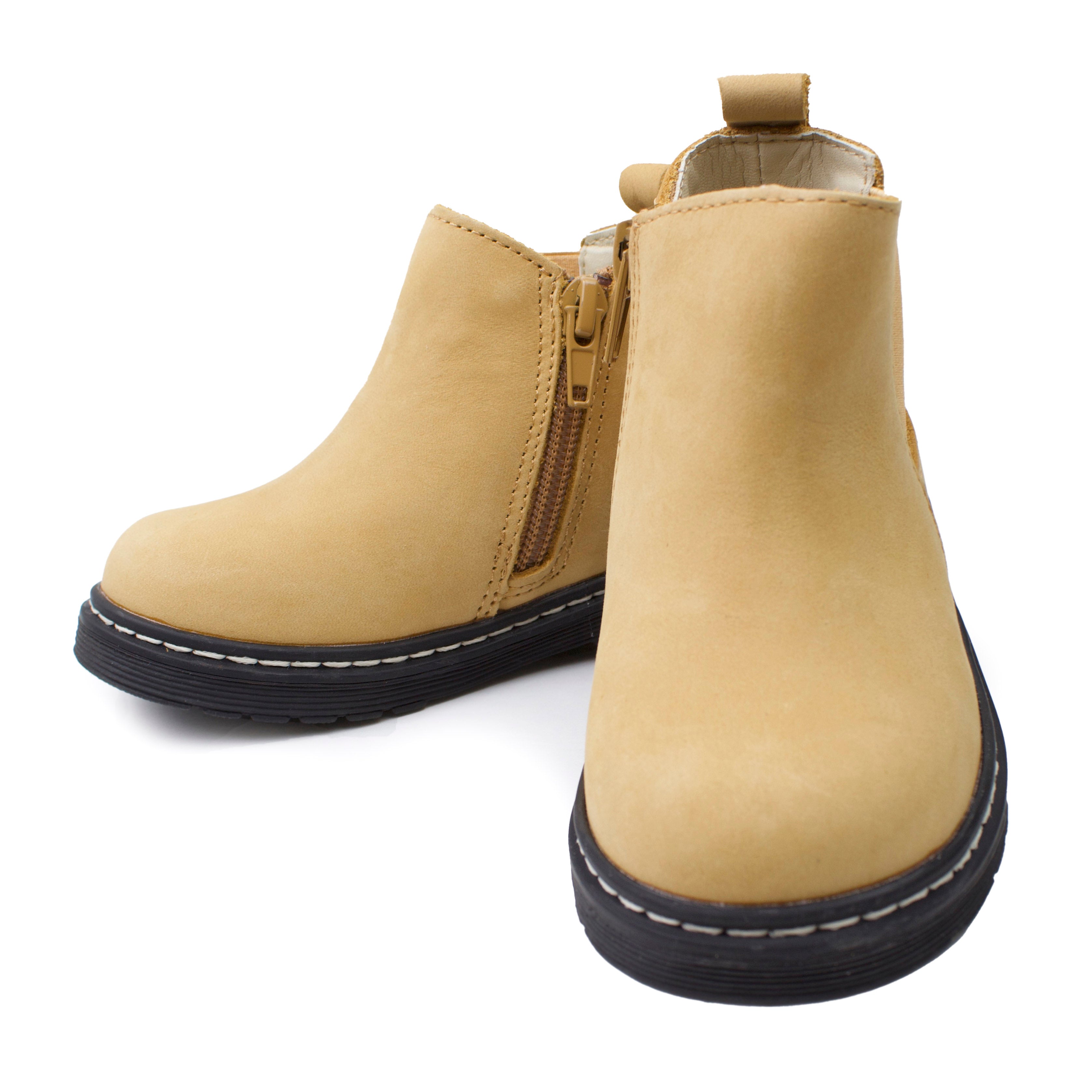 Natural - Chelsea Boot - Hard Sole