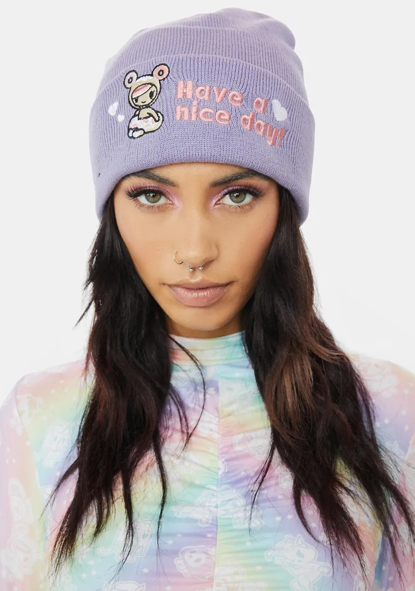 Nice Day Cuffed Beanie-