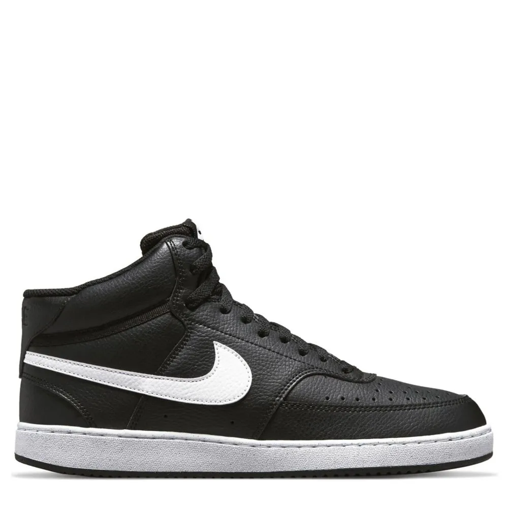 NIKE  MENS COURT VISION MID SNEAKER