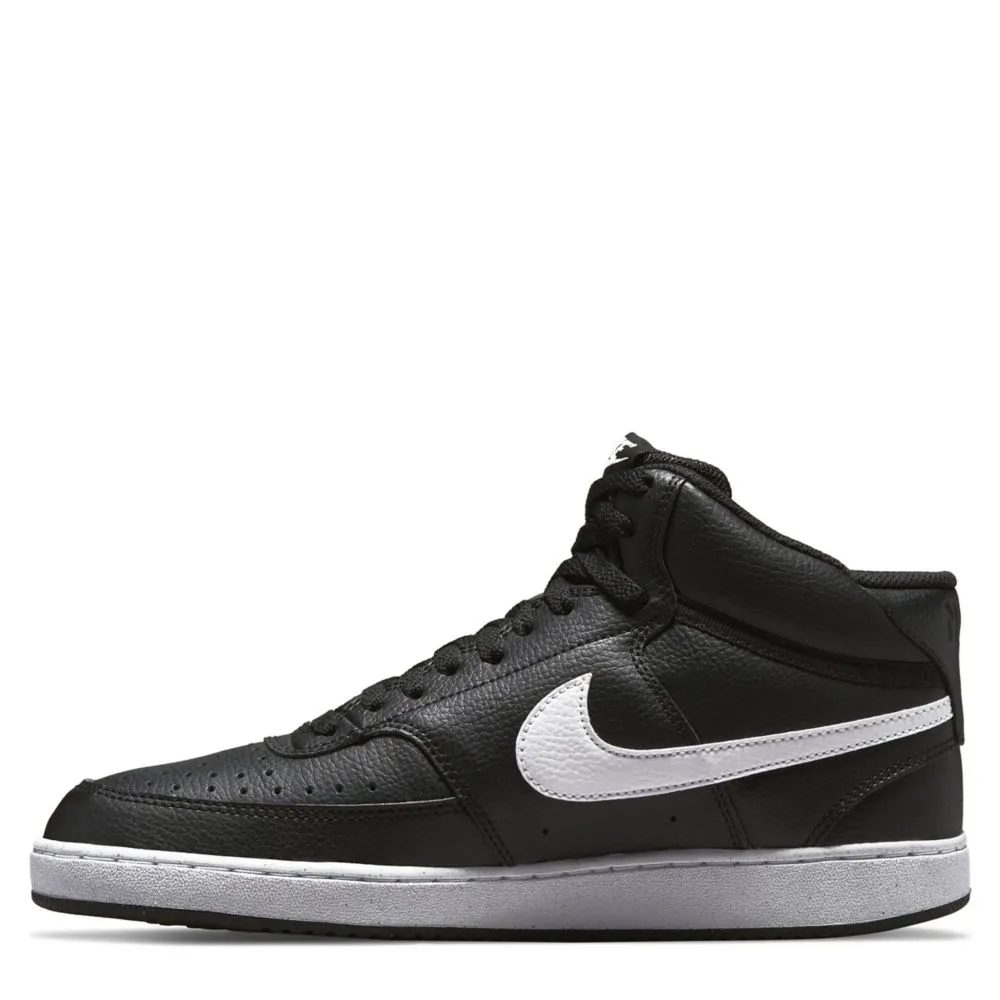 NIKE  MENS COURT VISION MID SNEAKER