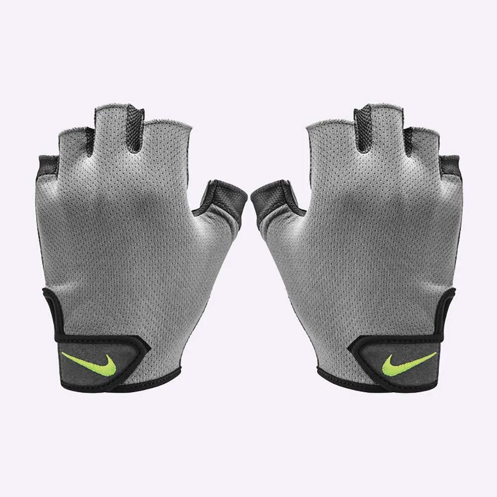 Nike - Men’s Essential Fitness Gloves - Cool Grey/Anthracite/Volt