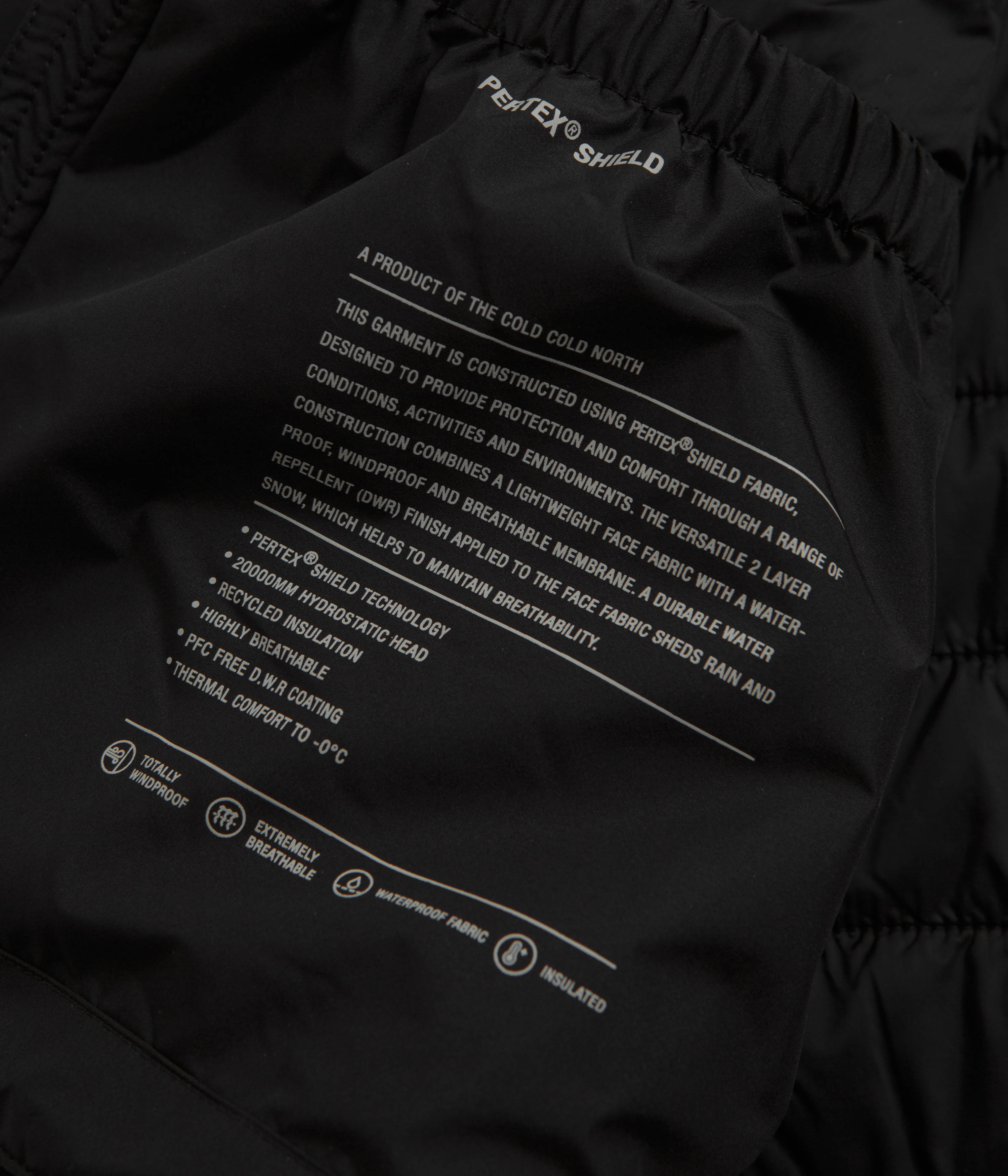 Norse Projects Pertex Shield Midlayer Jacket - Black