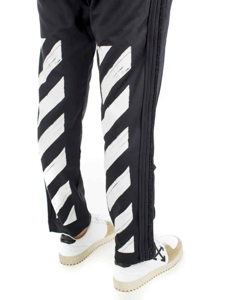 Off White Diag Brush Trackpant | Credomen