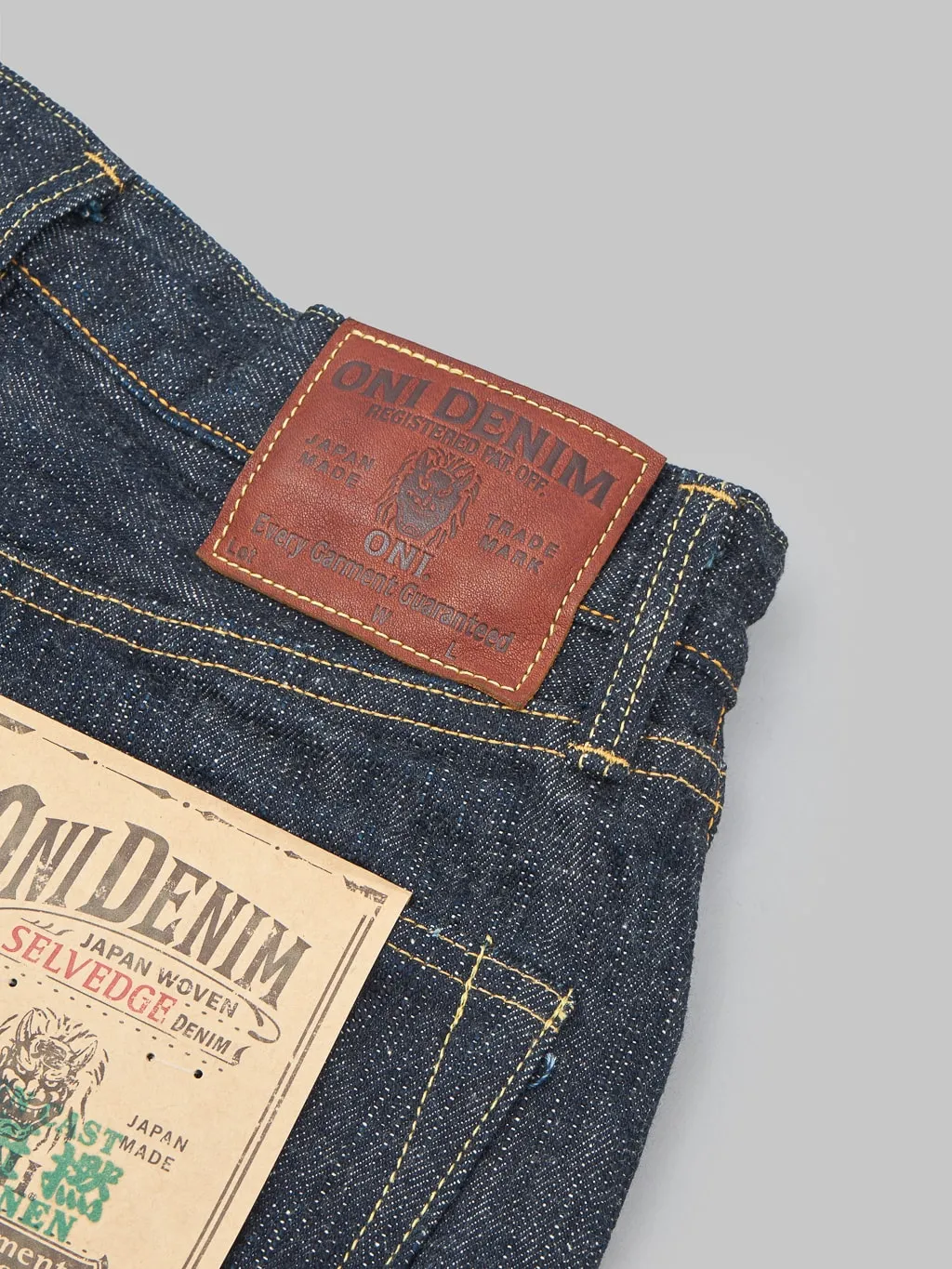 ONI Denim 622 Kihannen 18oz Relaxed Tapered Jeans