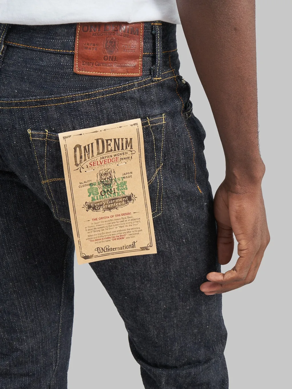 ONI Denim 622 Kihannen 18oz Relaxed Tapered Jeans