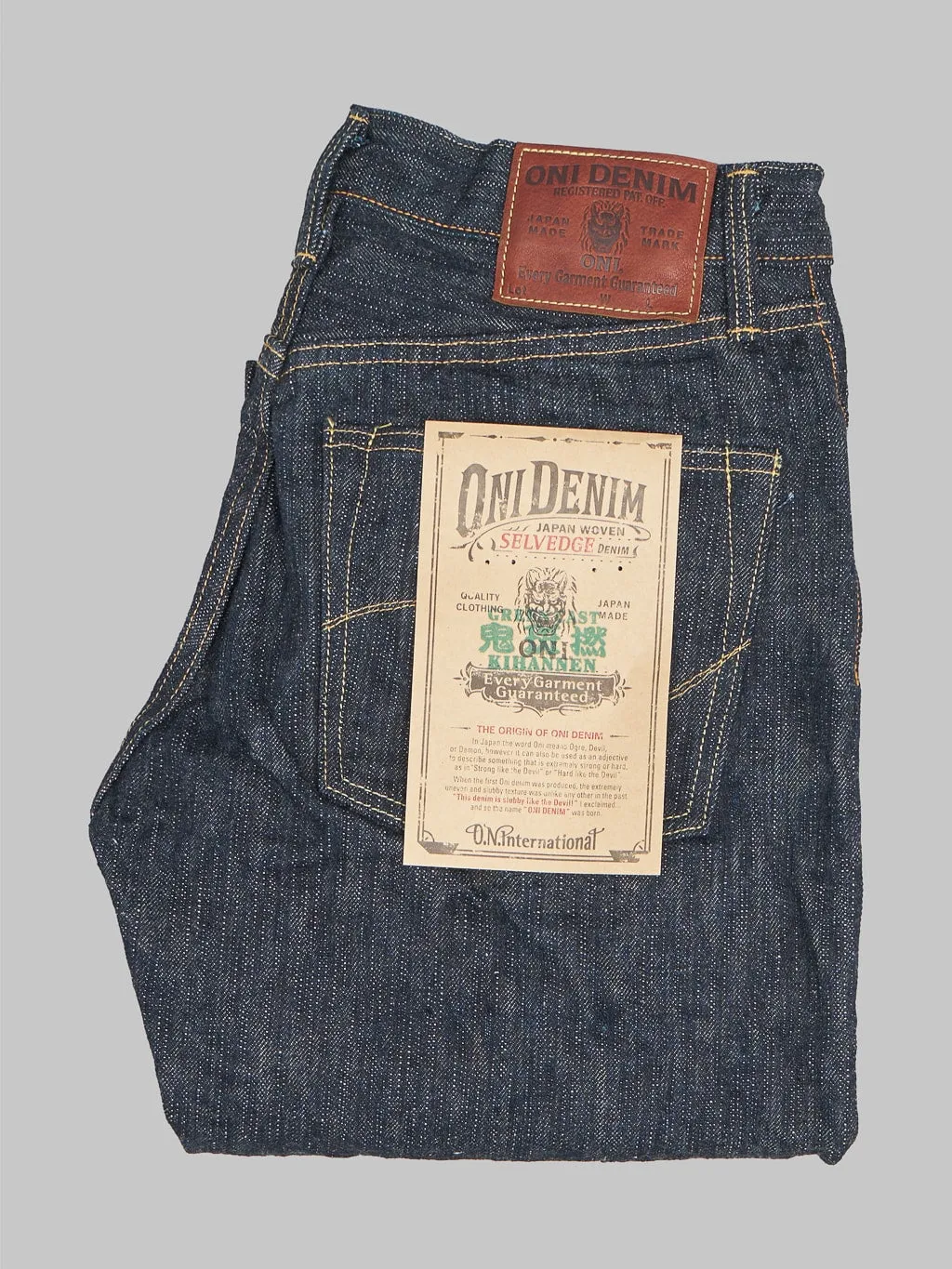 ONI Denim 622 Kihannen 18oz Relaxed Tapered Jeans