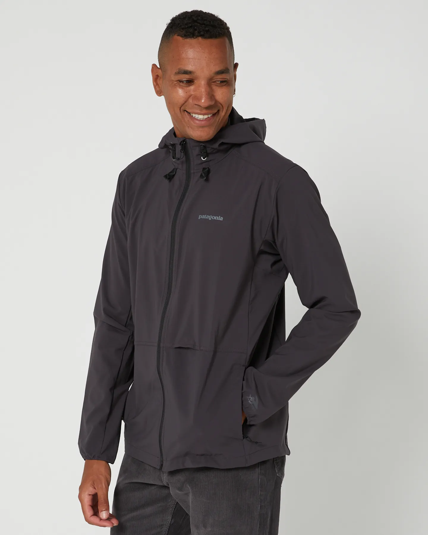 Patagonia Men's Stretch Terre Planing Hoody - Black | SurfStitch