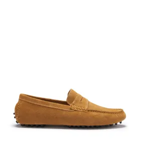 Penny Driving Loafers, tobacco suede