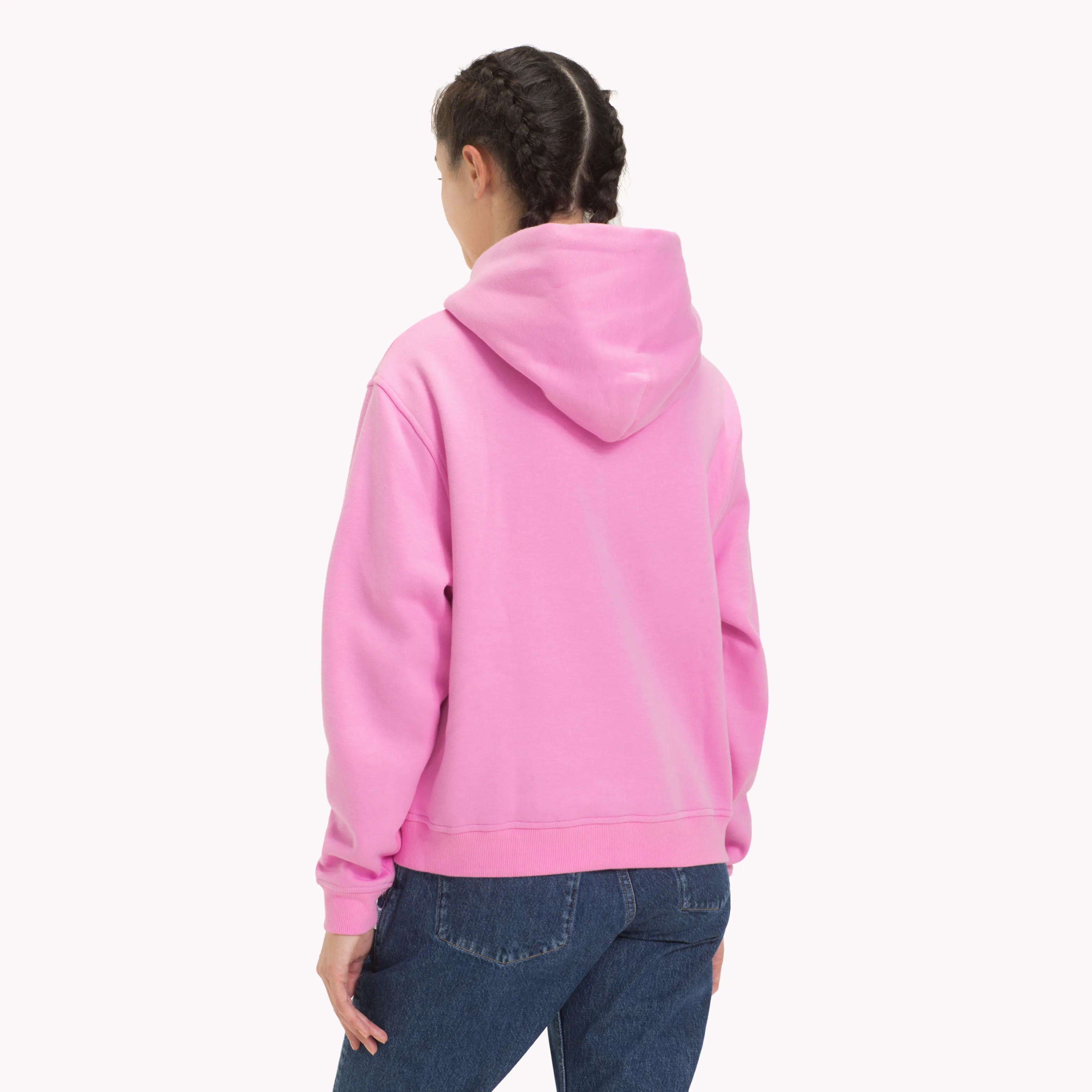 Pink Tommy Classics Monogram Hoody | Sweatshirts & Hoodies | Tommy Hilfiger