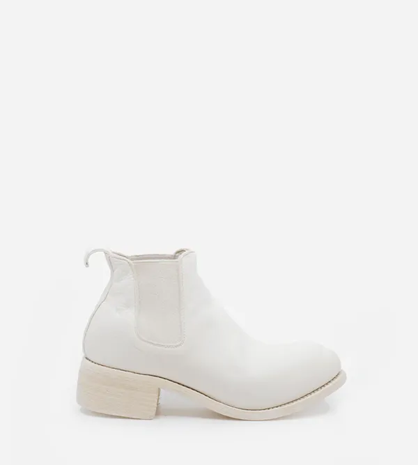 PL06 Chelsea Boot - White