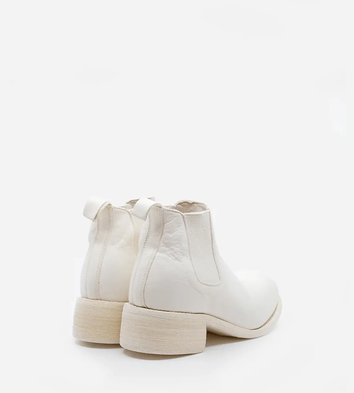 PL06 Chelsea Boot - White