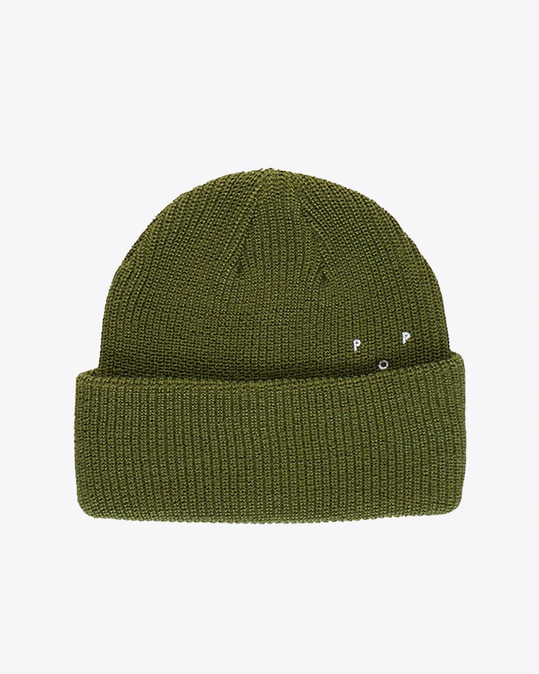 Pop Trading Company Basic Beanie Olive