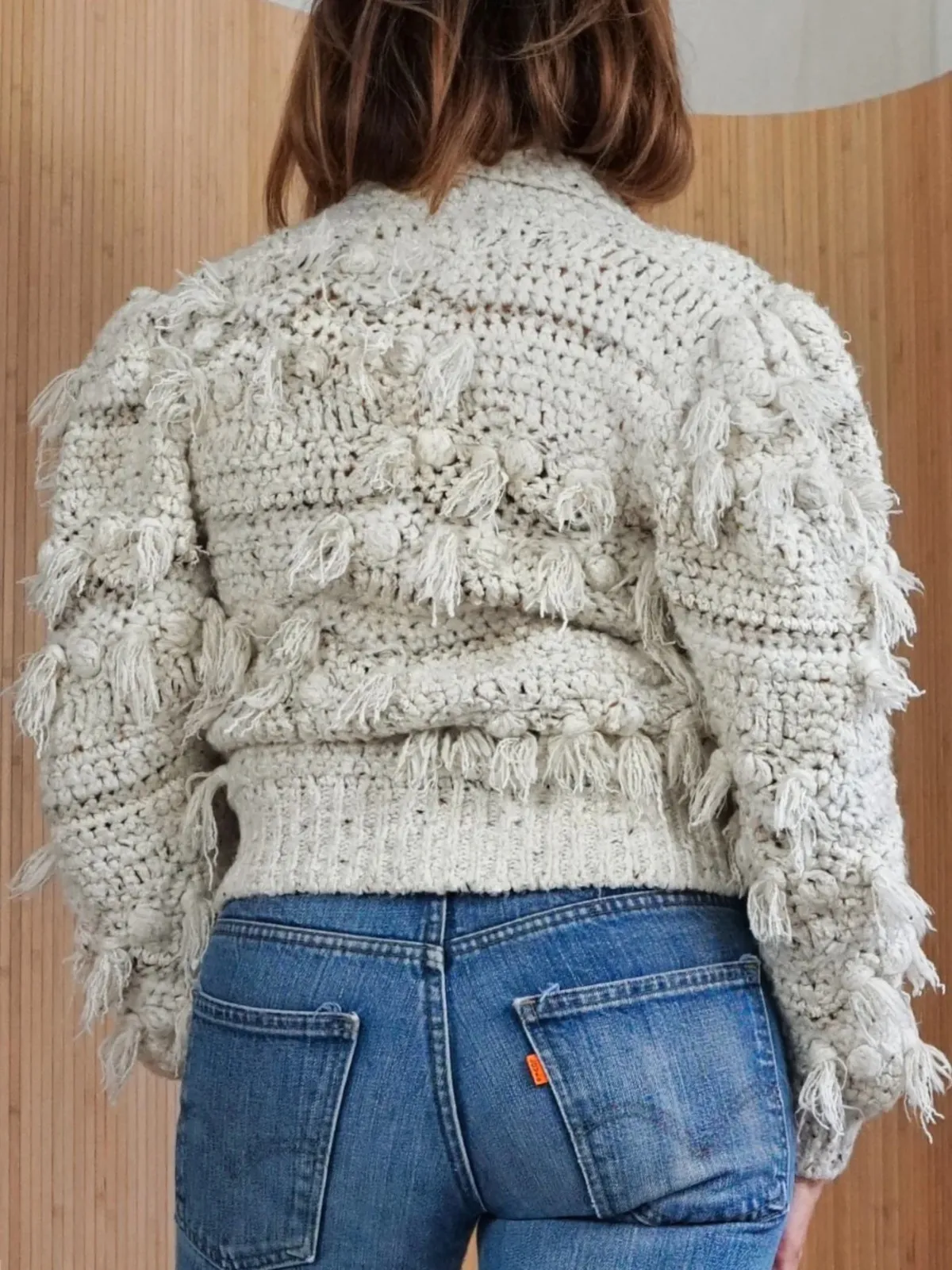 Popcorn Crochet Sweater