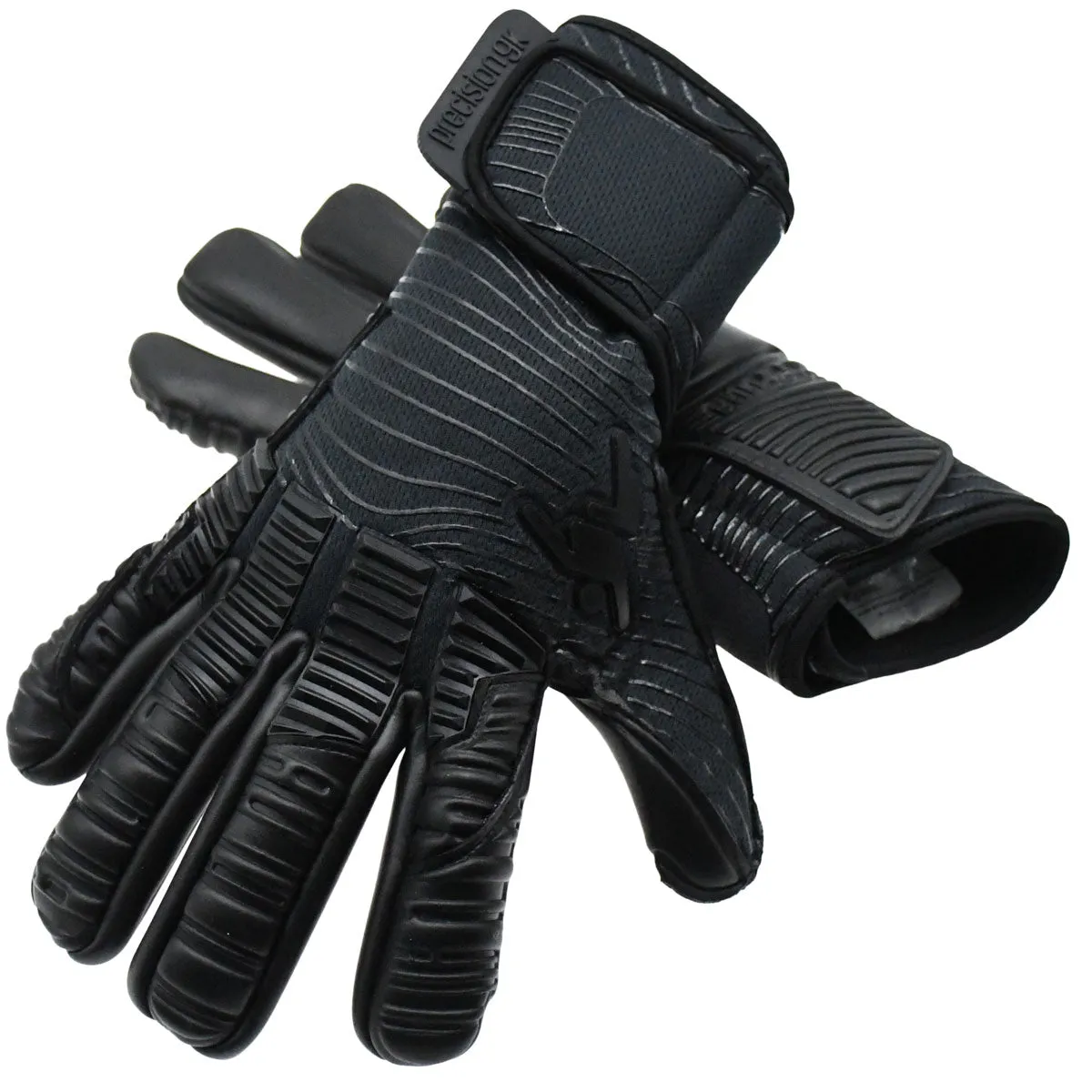 Precision Training Elite 2.0 Blackout Goal Keeper Gloves - Adult