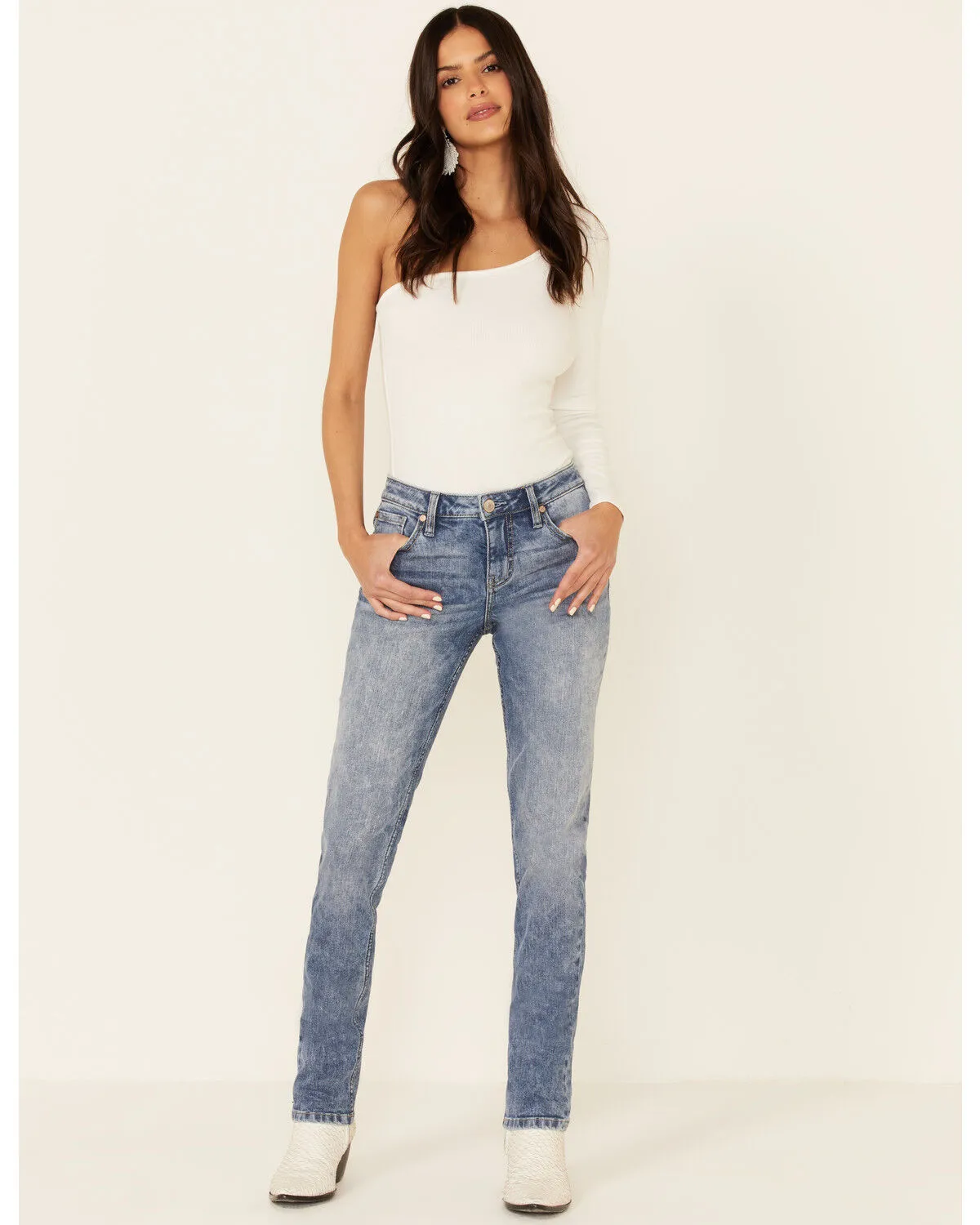 Product Name:  Shyanne Mid Rise Boyfriend Jeans