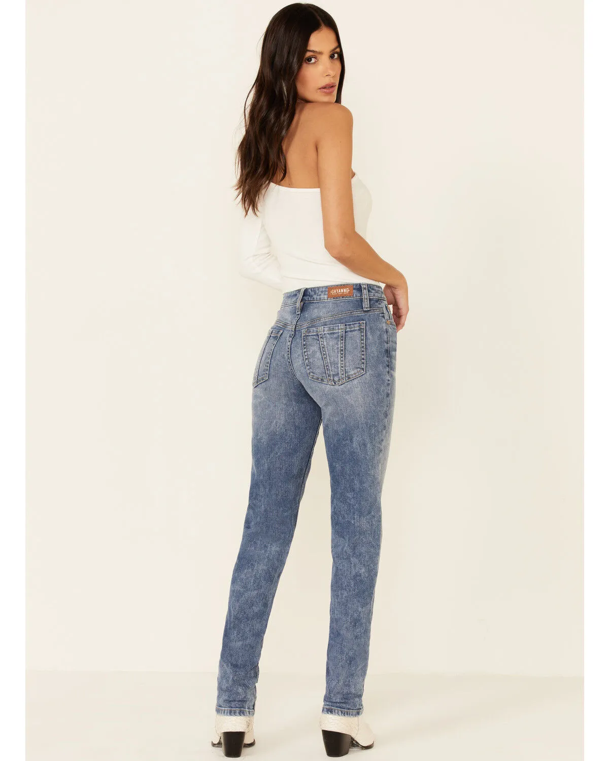 Product Name:  Shyanne Mid Rise Boyfriend Jeans