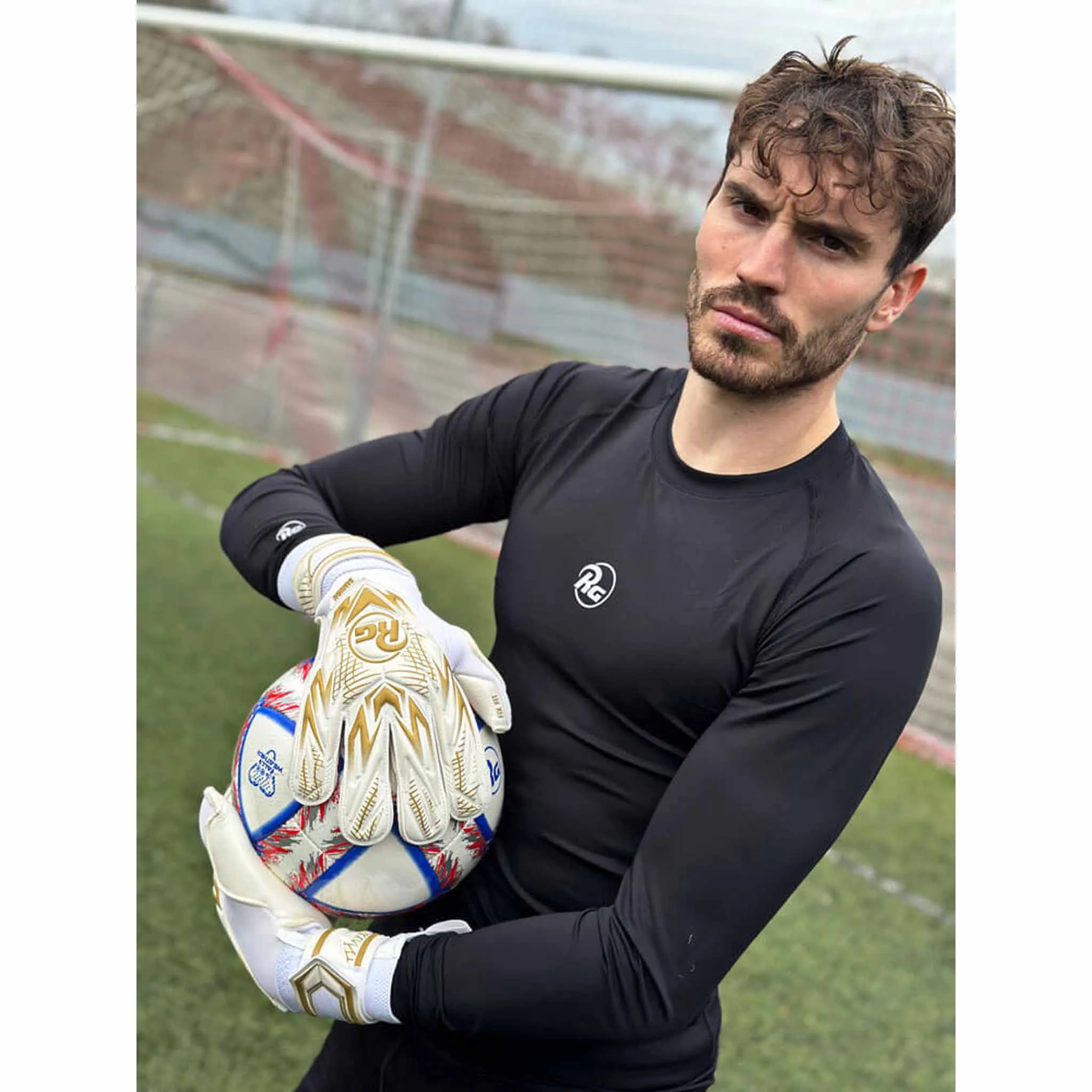 RG Goalkeeper Gloves Samurai gants de gardien de but de soccer