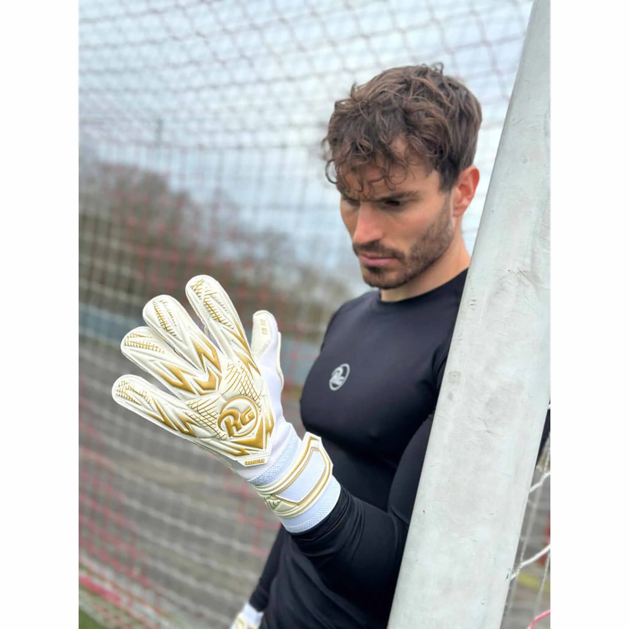 RG Goalkeeper Gloves Samurai gants de gardien de but de soccer